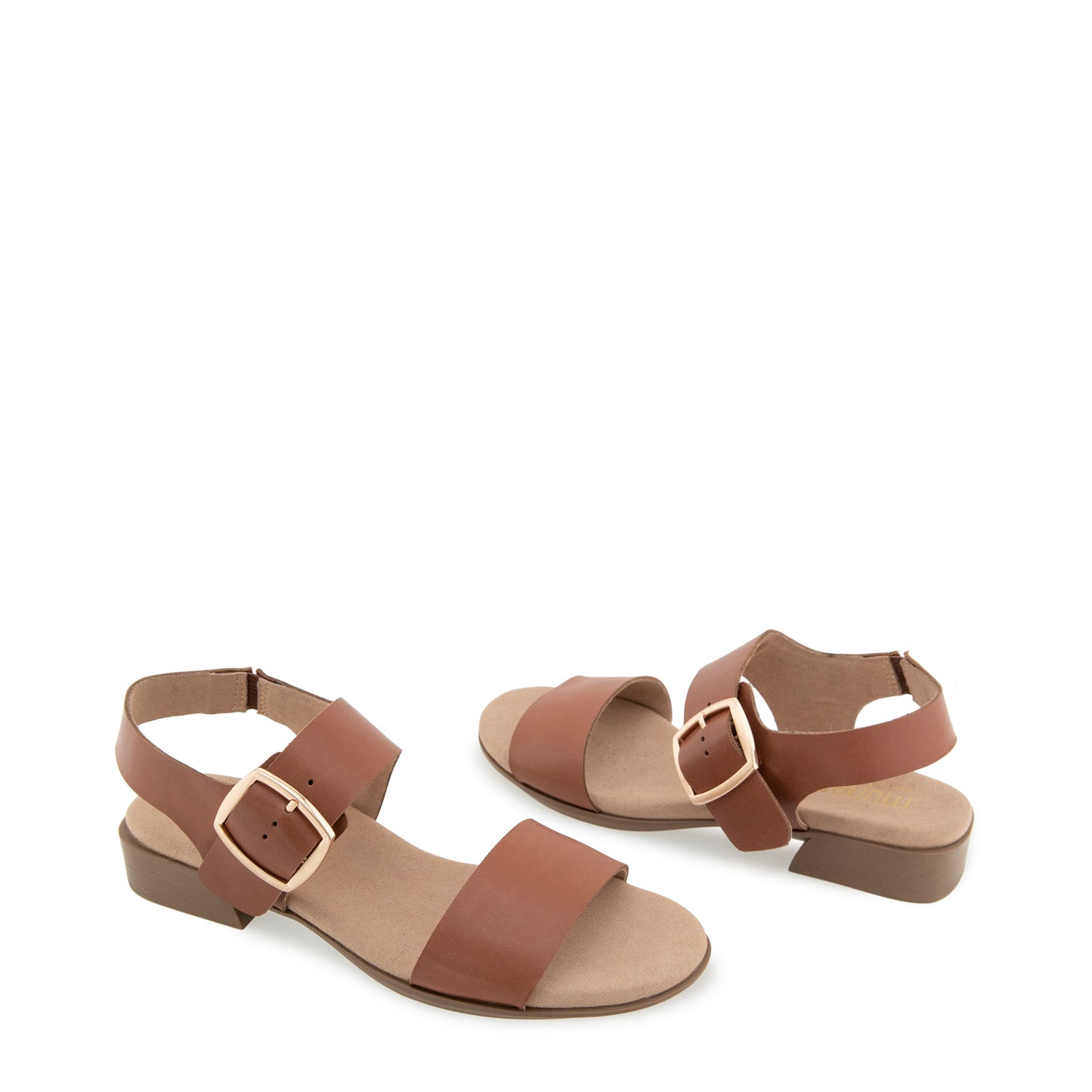 Cleo Sandal - Saddle