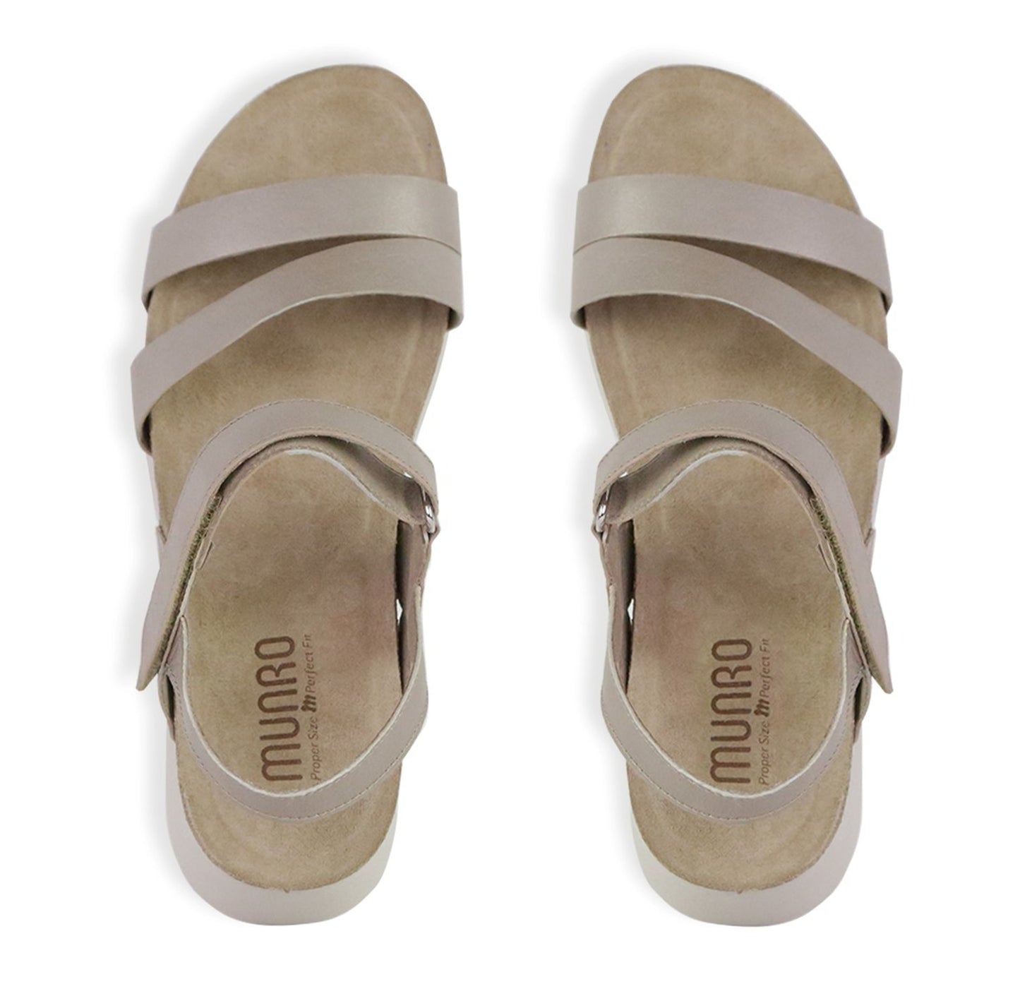 Juniper Sandal - Taupe Metallic