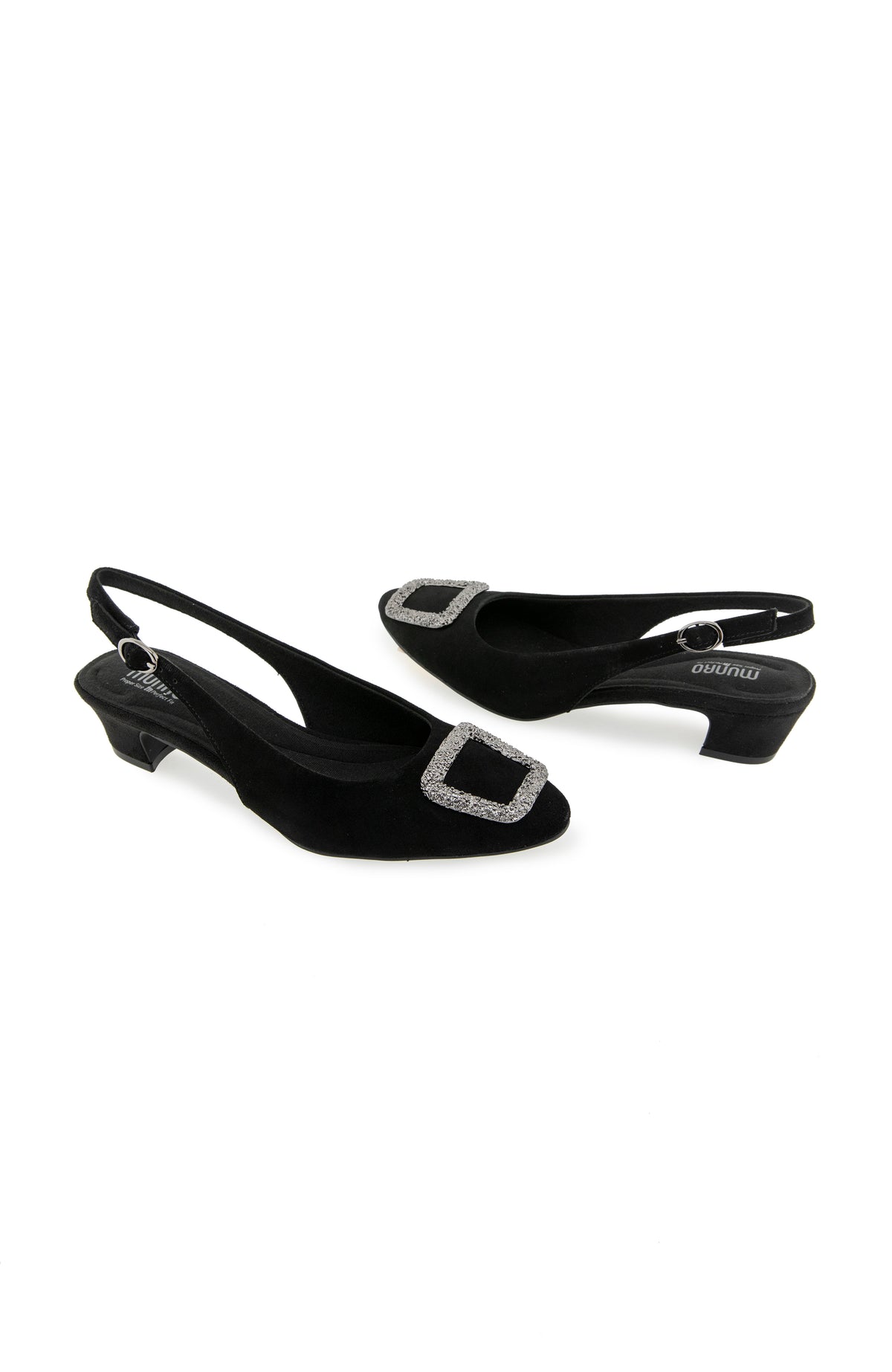 Diva Pump - Black Suede