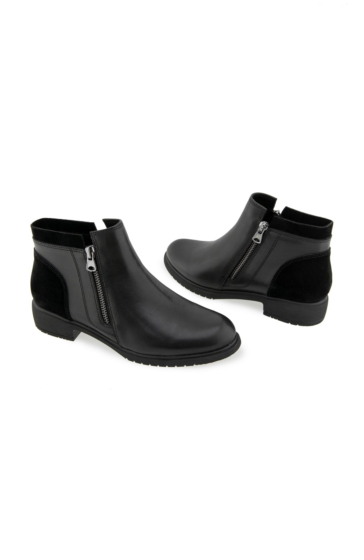Paige Boot - Black Leather