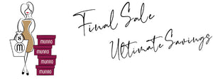 Final Sale Ultimate Savings banner 