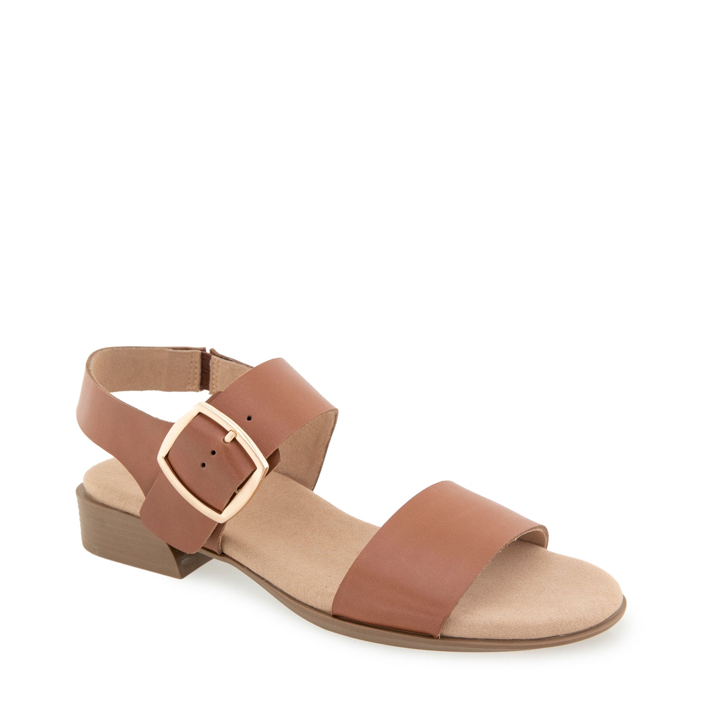 Cleo Sandal - Saddle