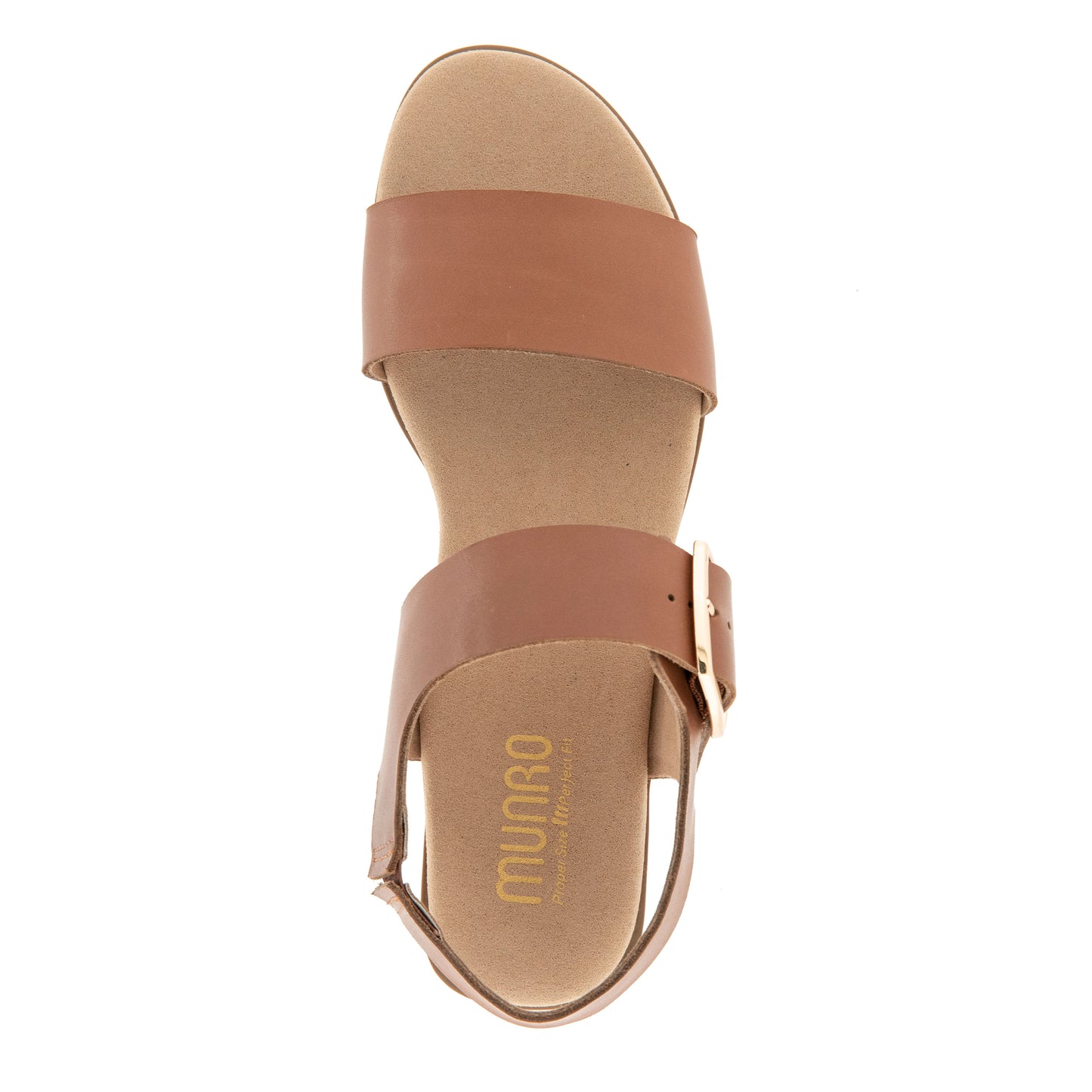 Cleo Sandal - Saddle
