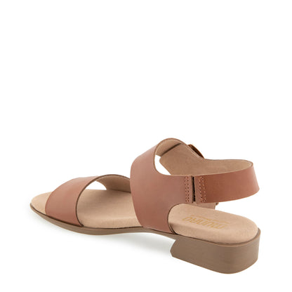 Cleo Sandal - Saddle