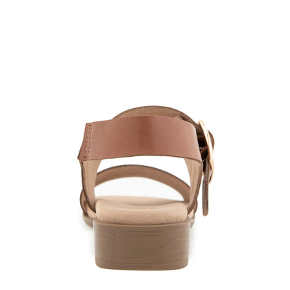 Cleo Sandal - Saddle