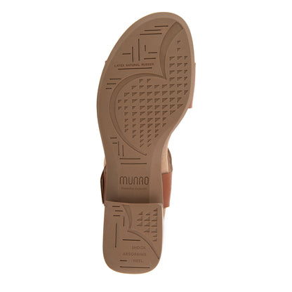 Cleo Sandal - Saddle