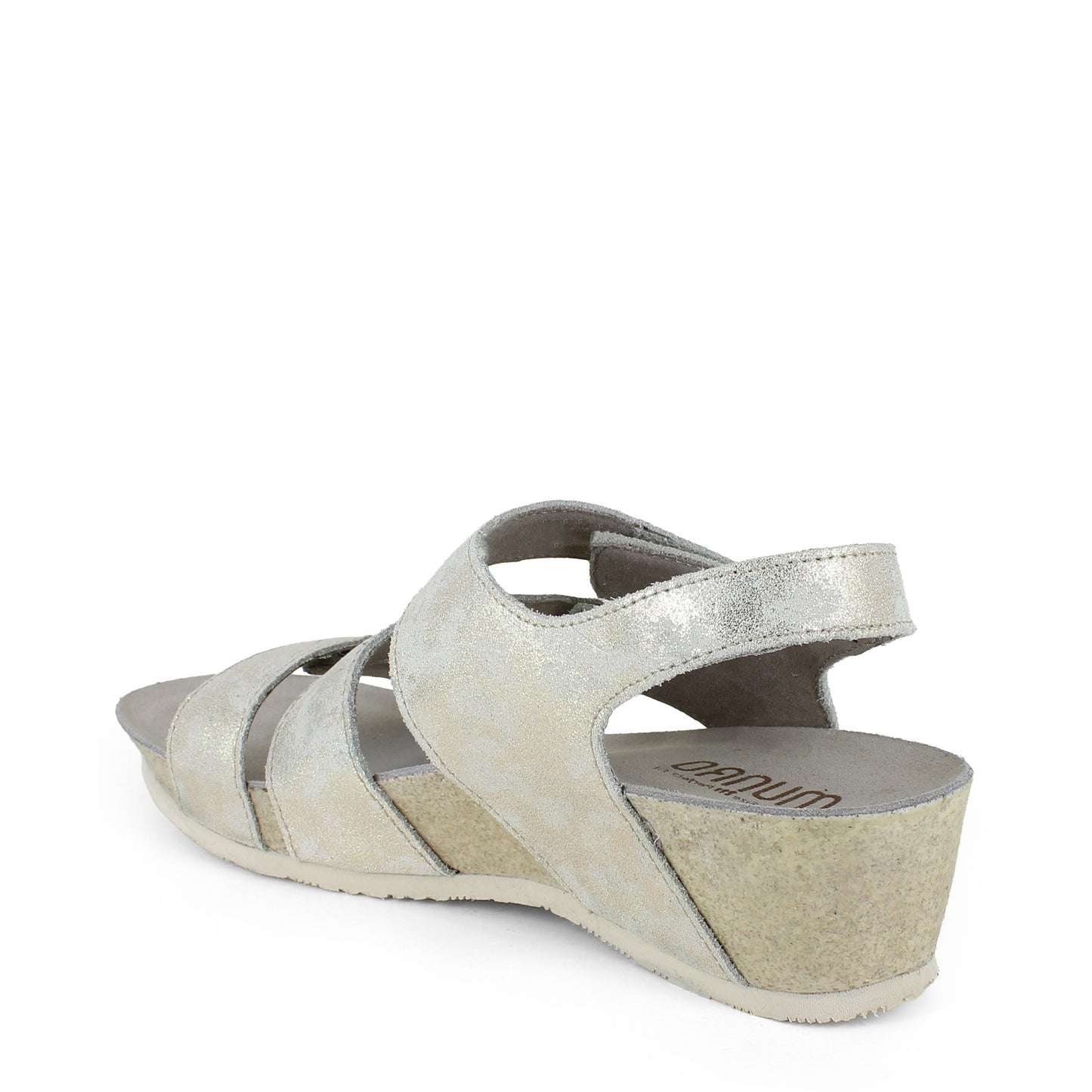 Del Mar Sandal - Cream Metallic