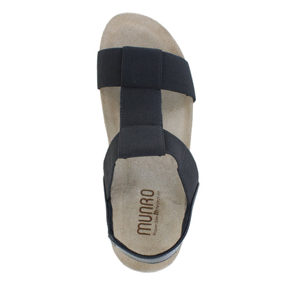 Georgette Sandal - Black Combo