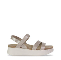 Juniper Sandal - Taupe Metallic