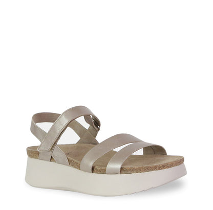 Juniper Sandal - Taupe Metallic