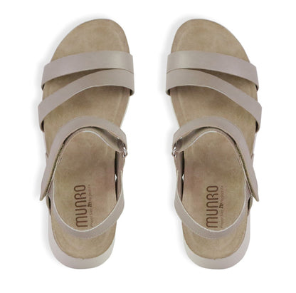 Juniper Sandal - Taupe Metallic