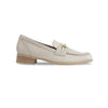 Gryffin Loafer in Cream Leather - Thumbnail