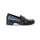 Gryffin Loafer in Black Crinkle Patent - Thumbnail