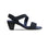 Lucia Sandal in Navy Nubuck - Thumbnail