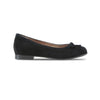 Joslynn flat in BLACK KID SUEDE - thumbnail