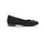 Gianna Flat in Black Suede