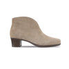 Shelly Almond Suede Bootie - Side View