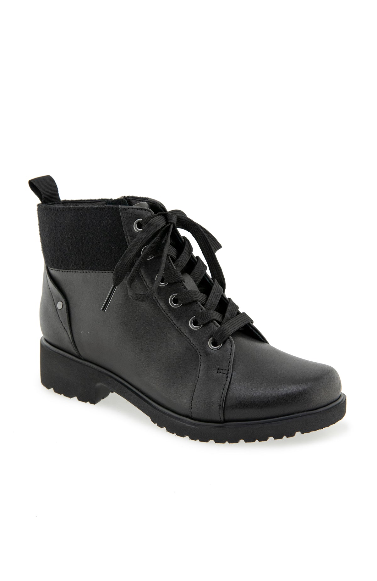 Sara Boot - Black Leather