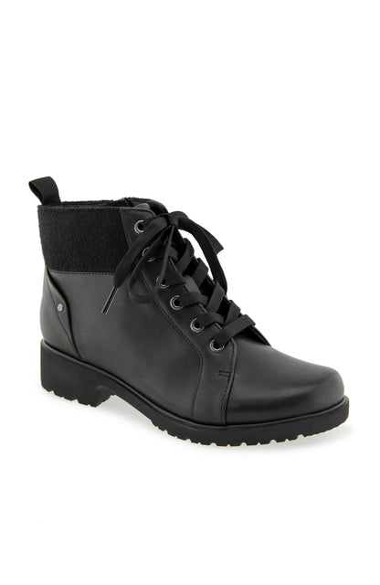 Sara Boot - Black Leather