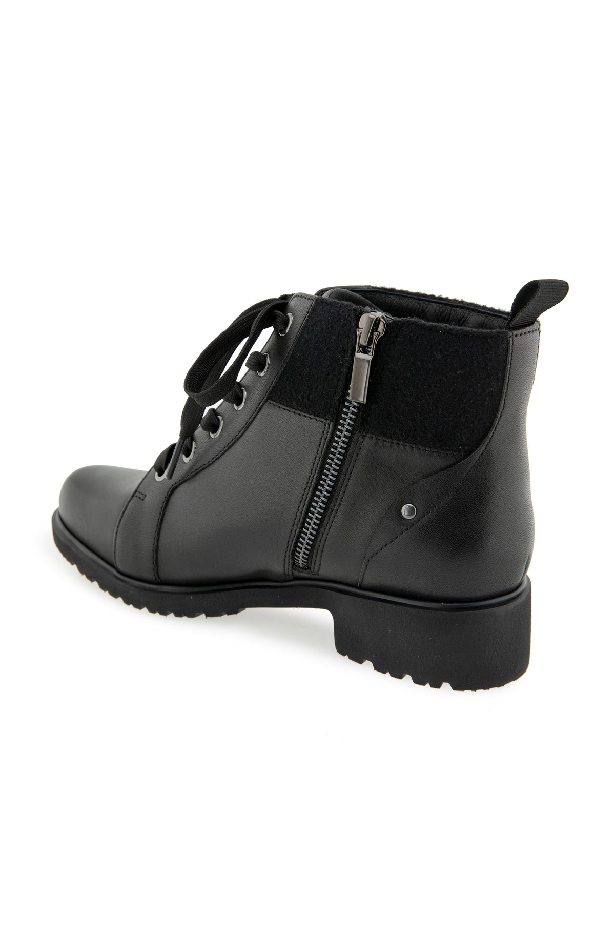 Sara Boot - Black Leather