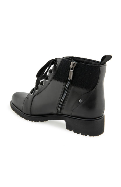 Sara Boot - Black Leather