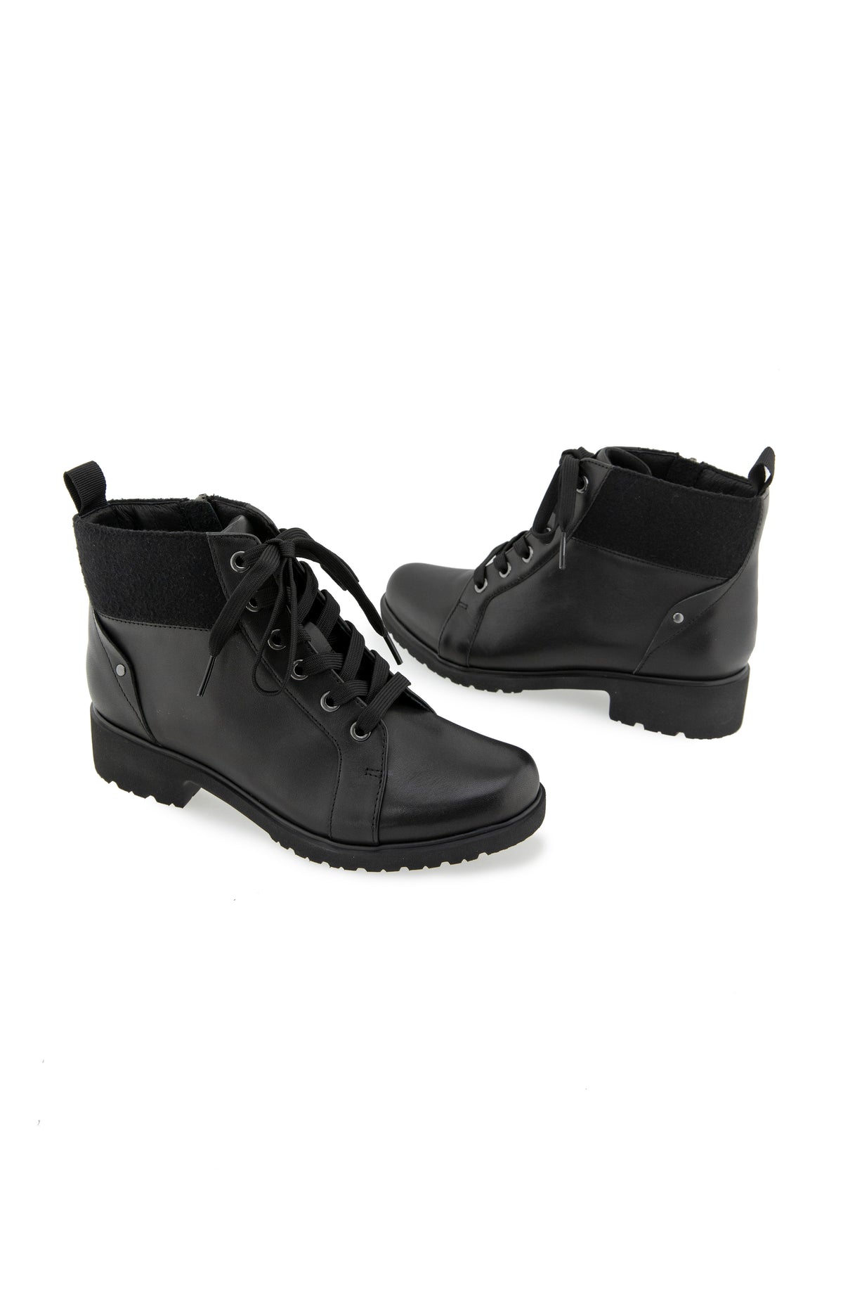 Sara Boot - Black Leather