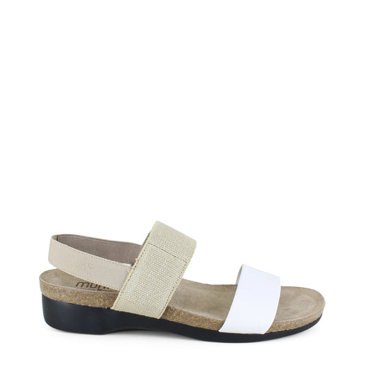 Pisces Sandal - White/Natural