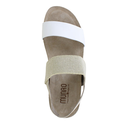 Pisces Sandal - White/Natural