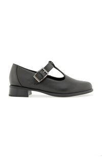 Carmen T Strap - Black Leather