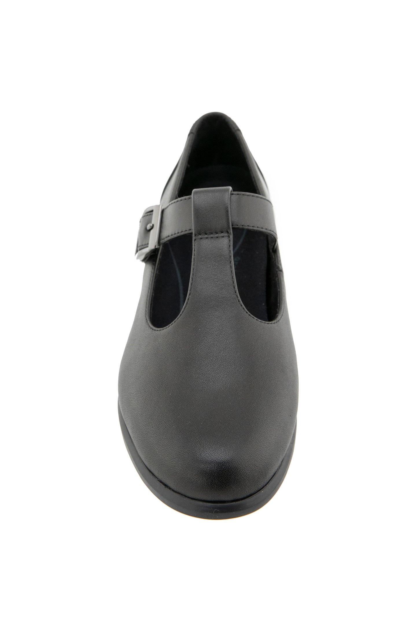 Carmen T Strap - Black Leather