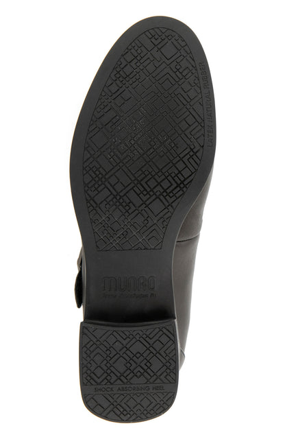 Carmen T Strap - Black Leather