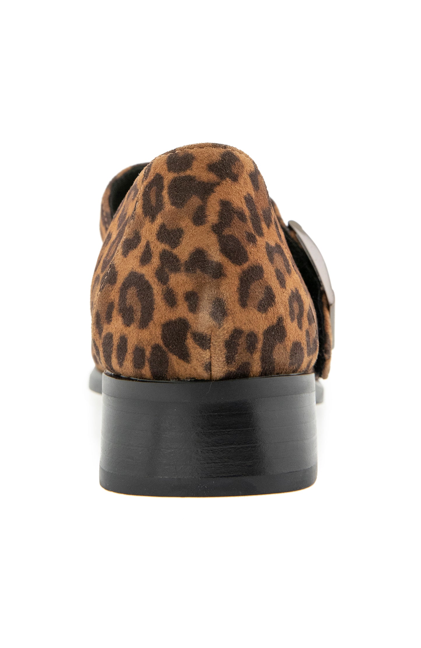 Carmen T Strap - Leopard Suede