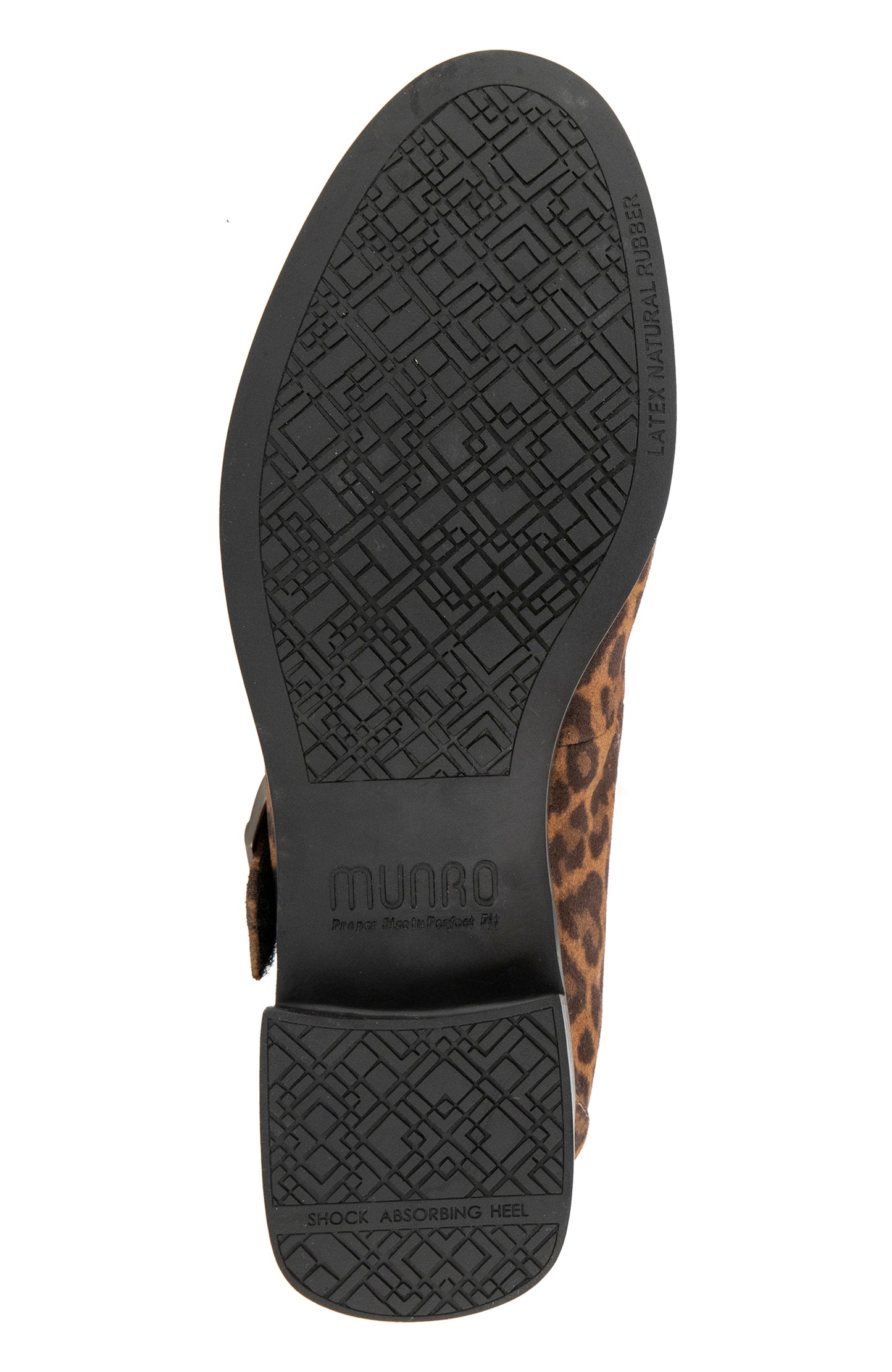 Carmen T Strap - Leopard Suede
