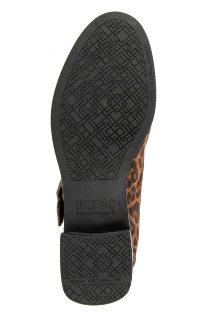 Carmen T Strap - Leopard Suede