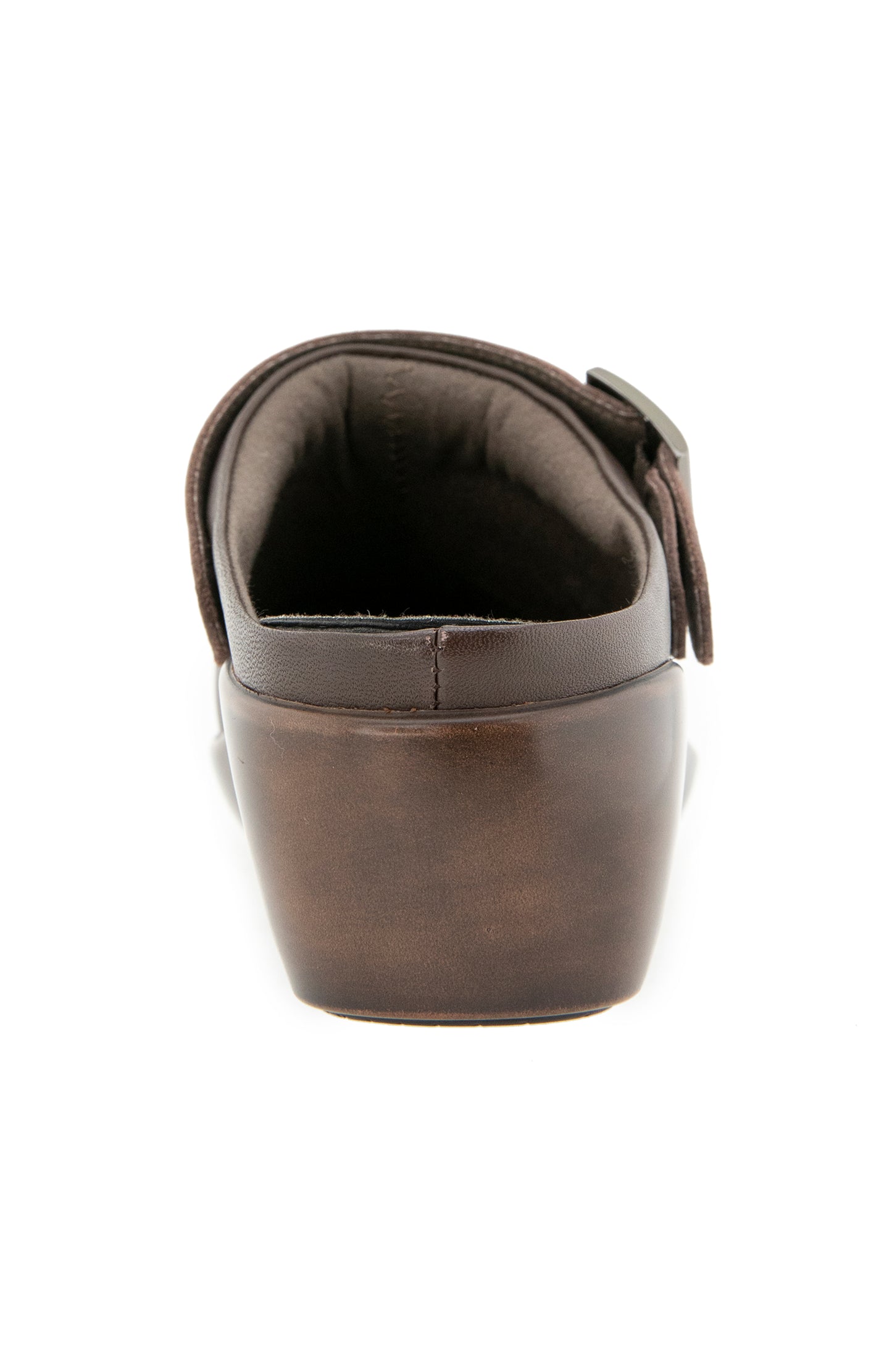 Clarice Clog - Chocolate Leather