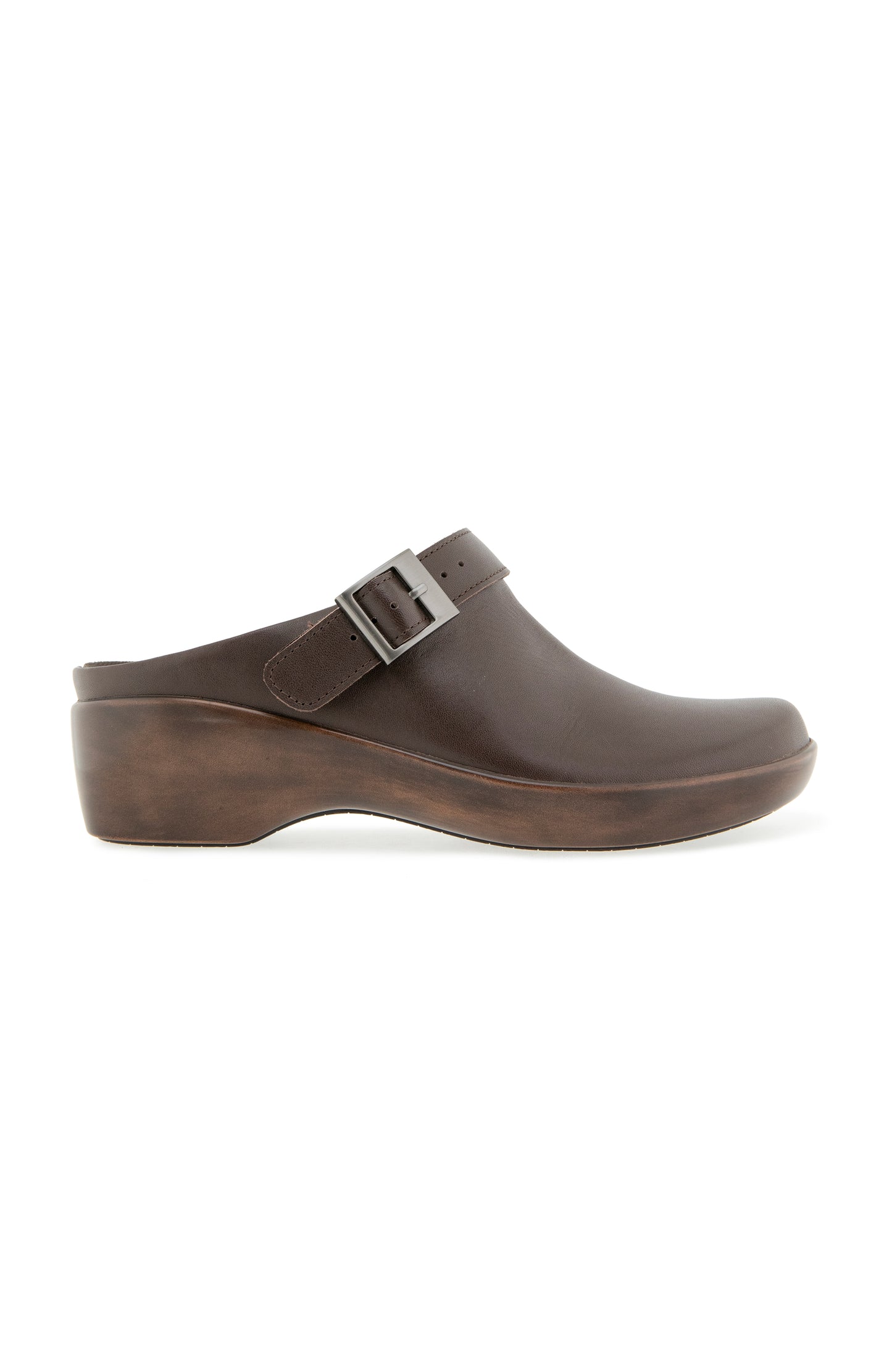 Clarice Clog - Chocolate Leather