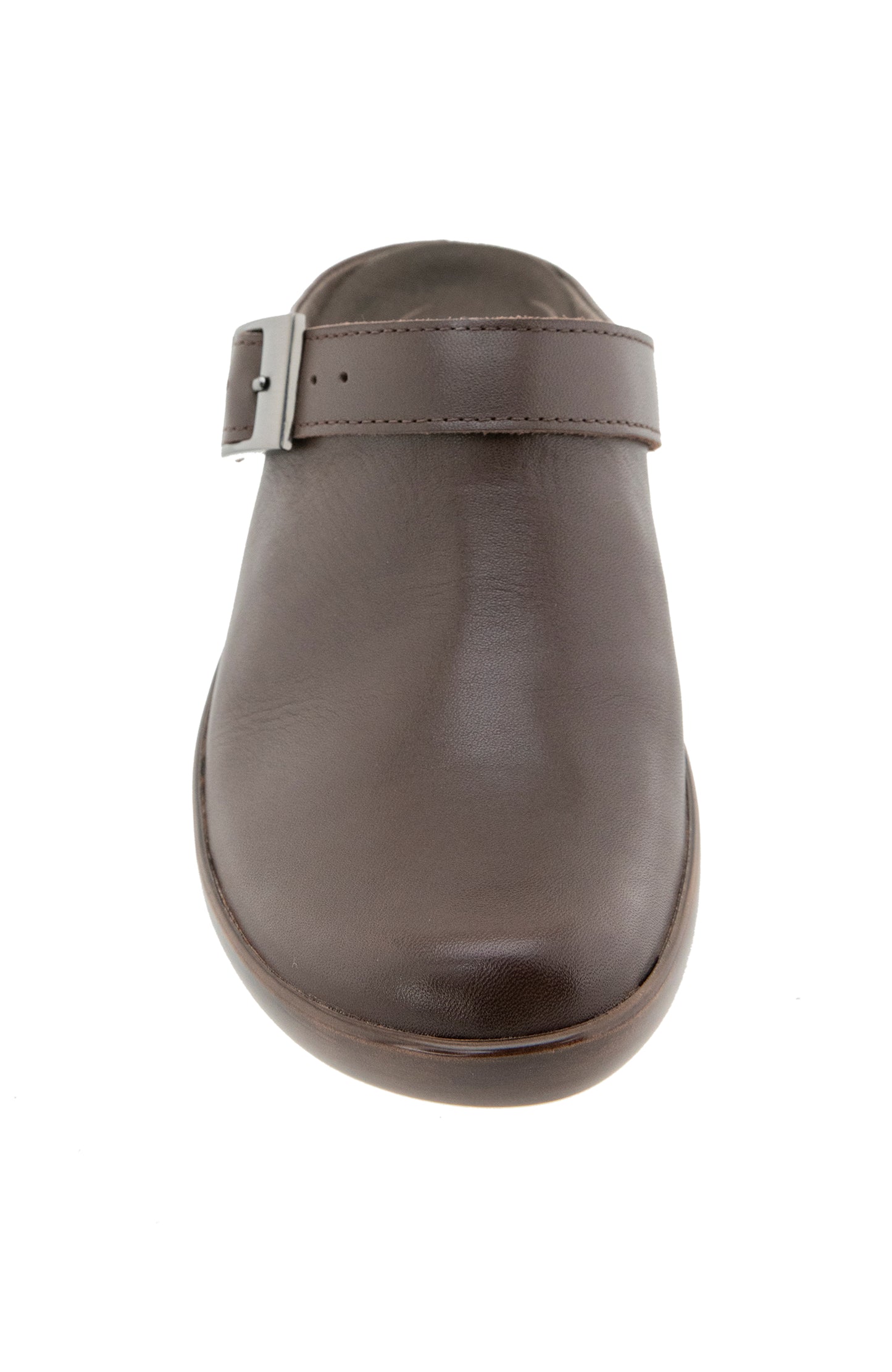 Clarice Clog - Chocolate Leather