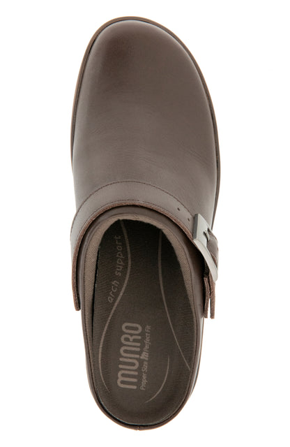 Clarice Clog - Chocolate Leather