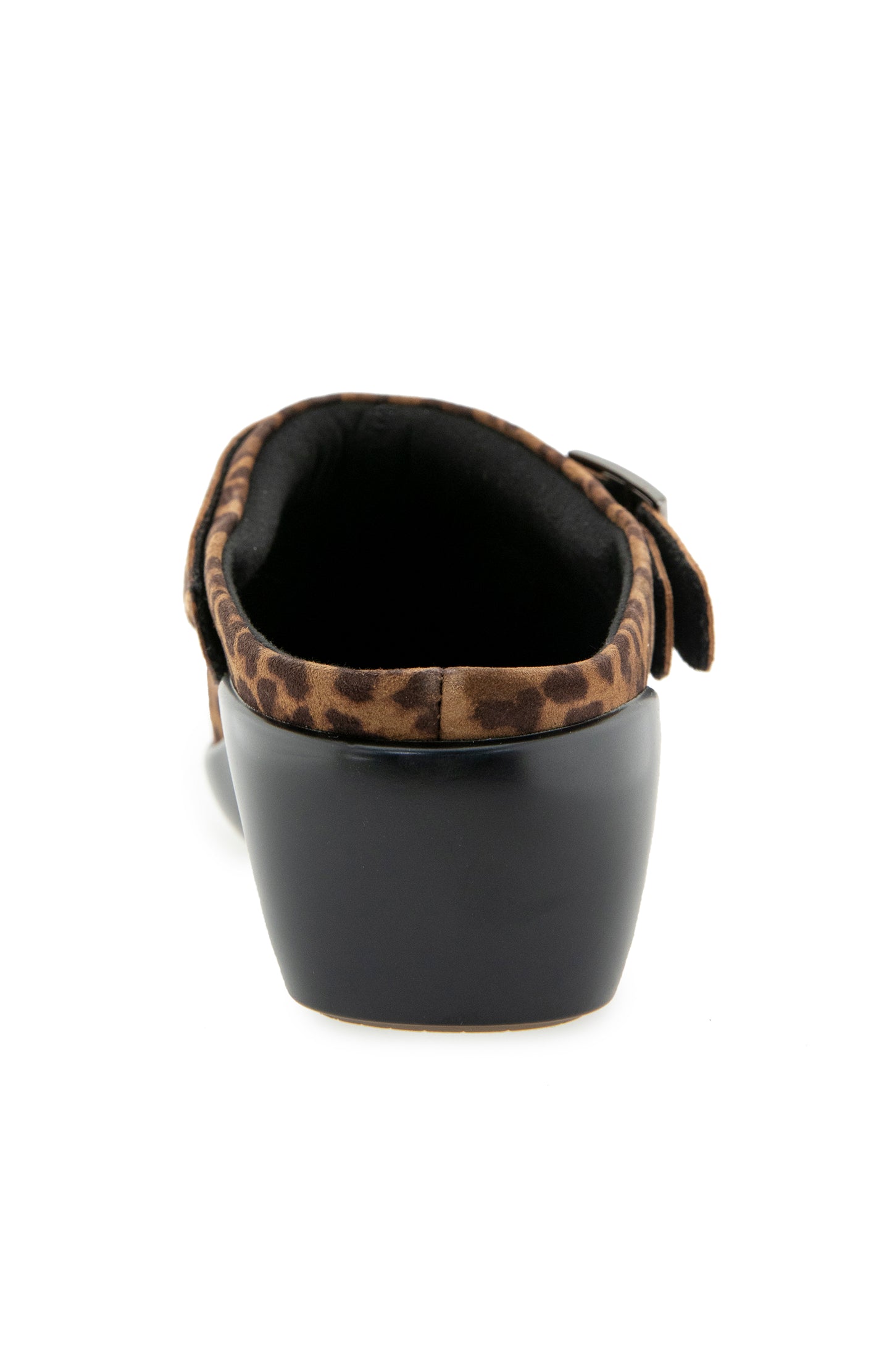 Clarice Clog - Leopard Suede