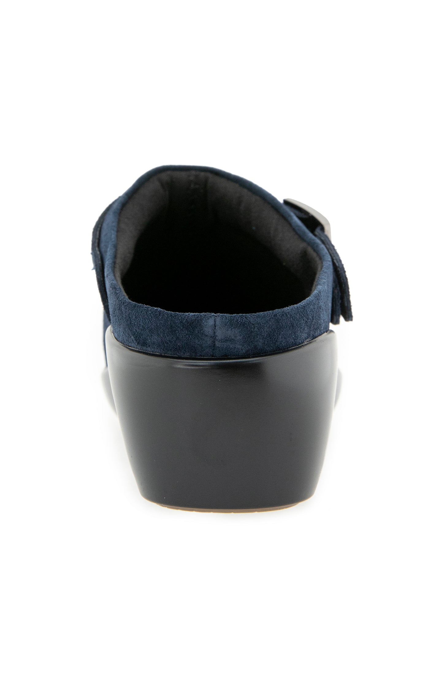 Clarice Clog - Navy Suede