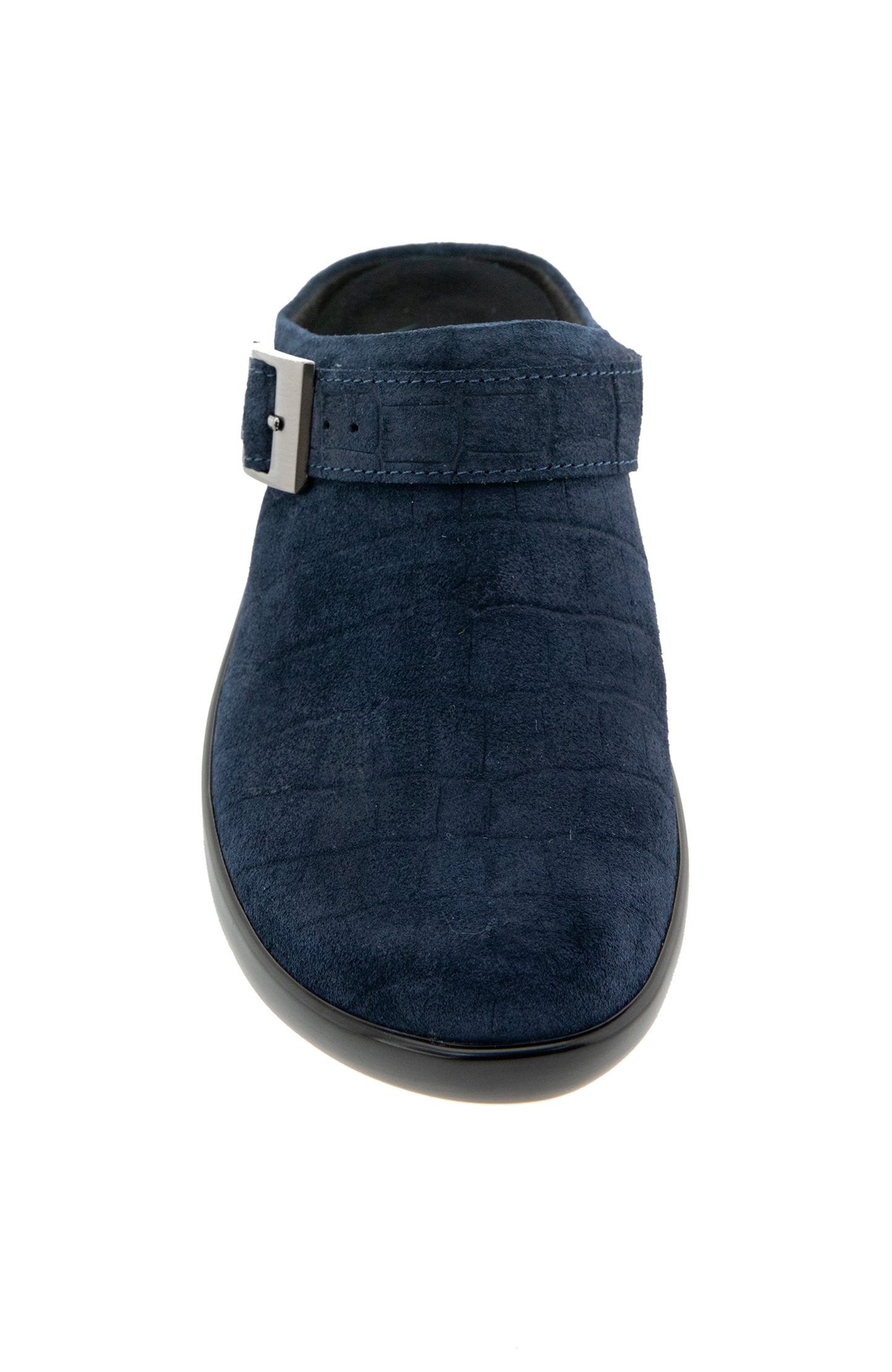 Clarice Clog - Navy Suede