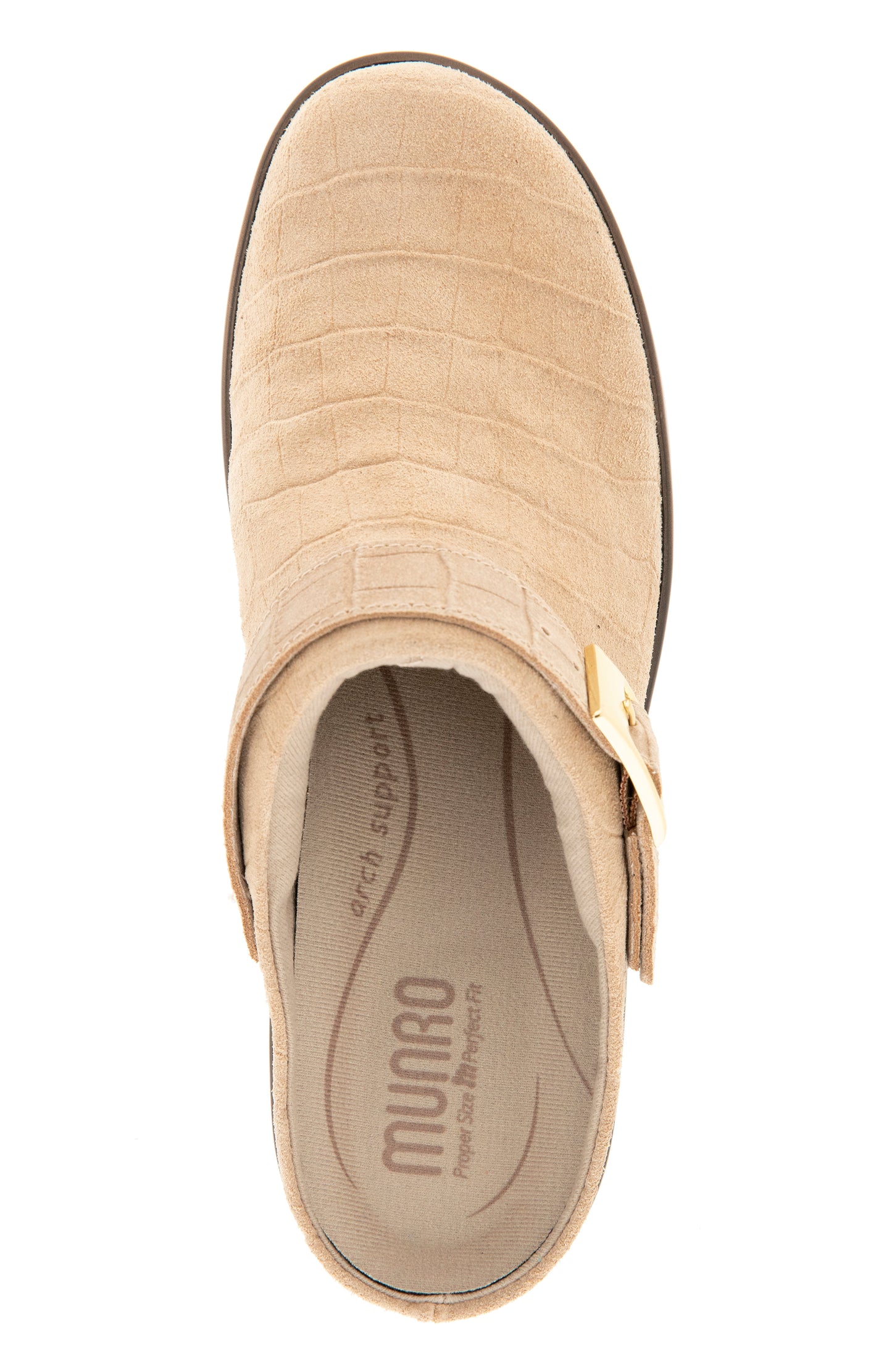 Clarice Clog - Tan Suede