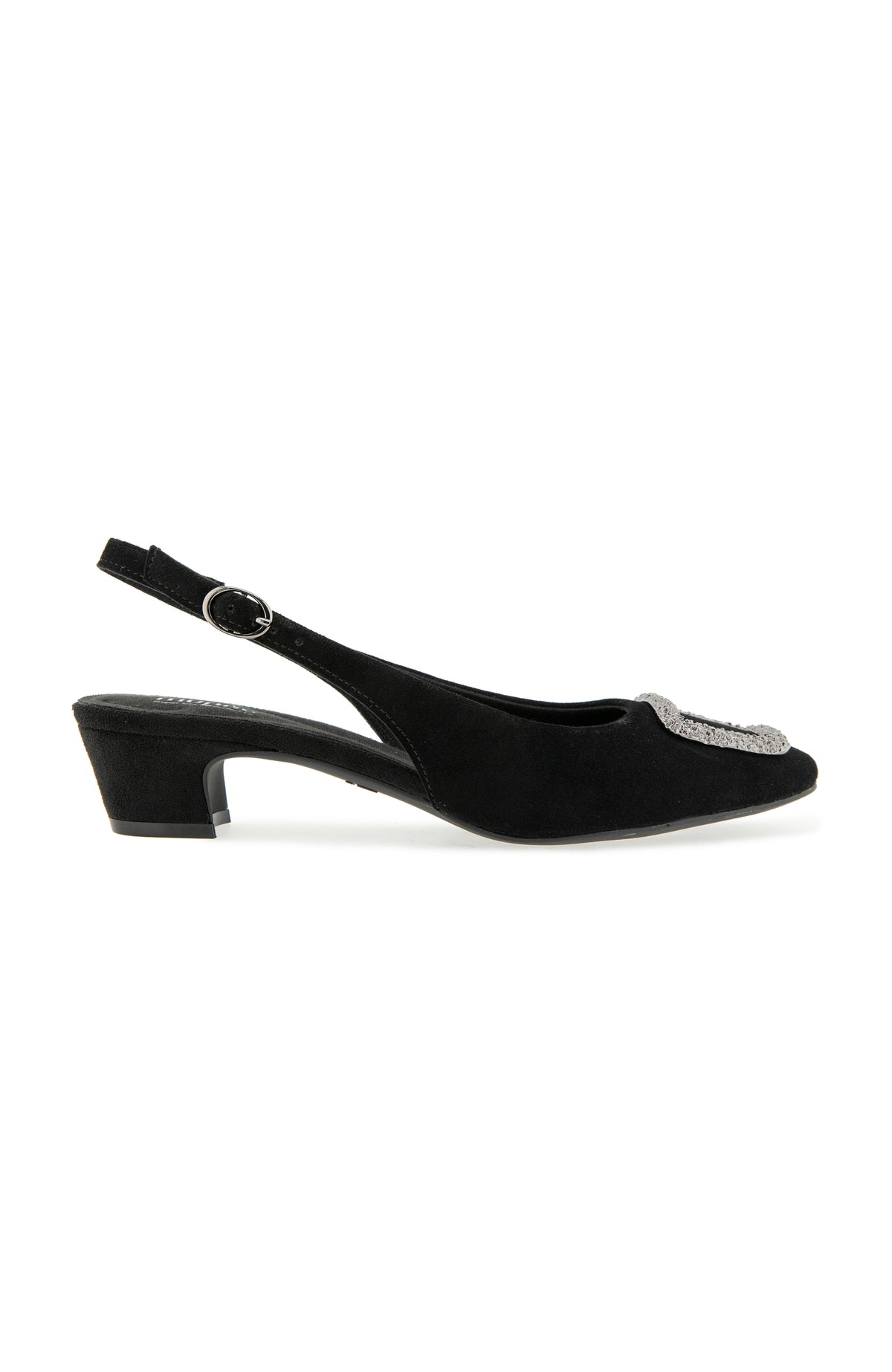 Diva Pump - Black Suede