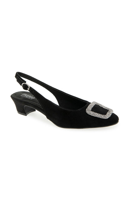 Diva Pump - Black Suede