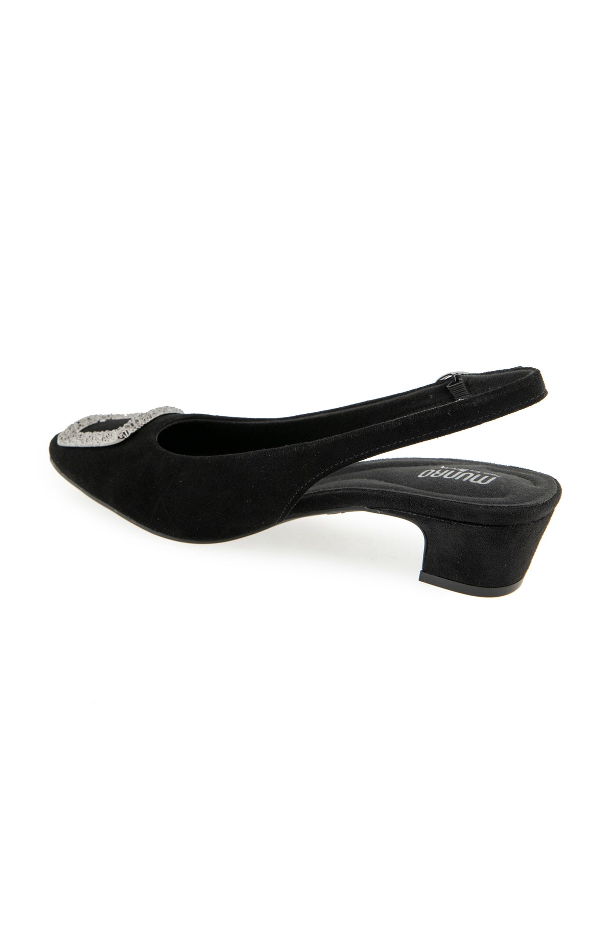 Diva Pump - Black Suede