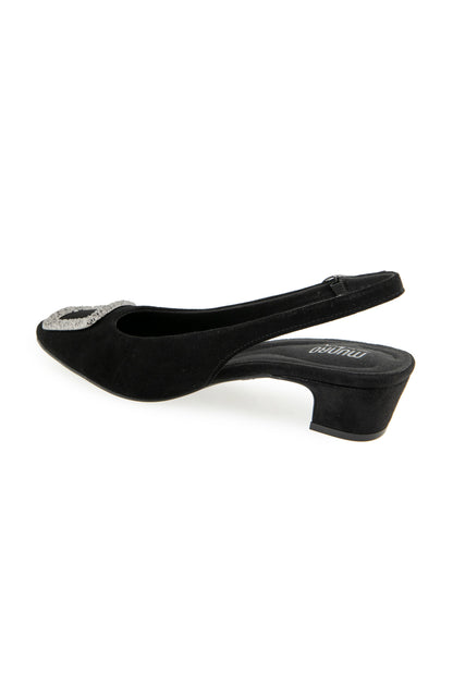 Diva Pump - Black Suede