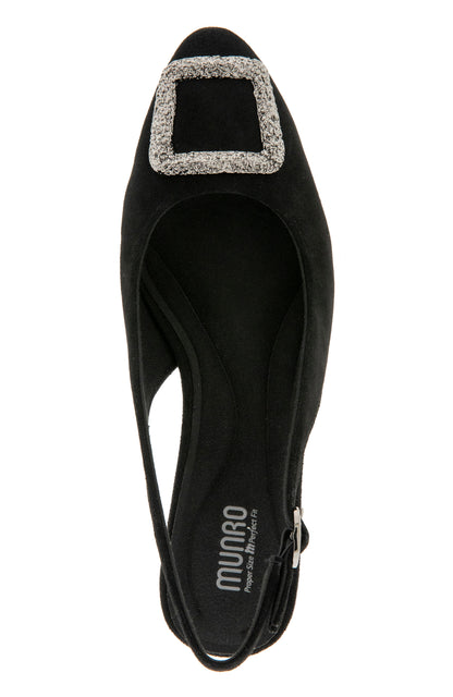 Diva Pump - Black Suede