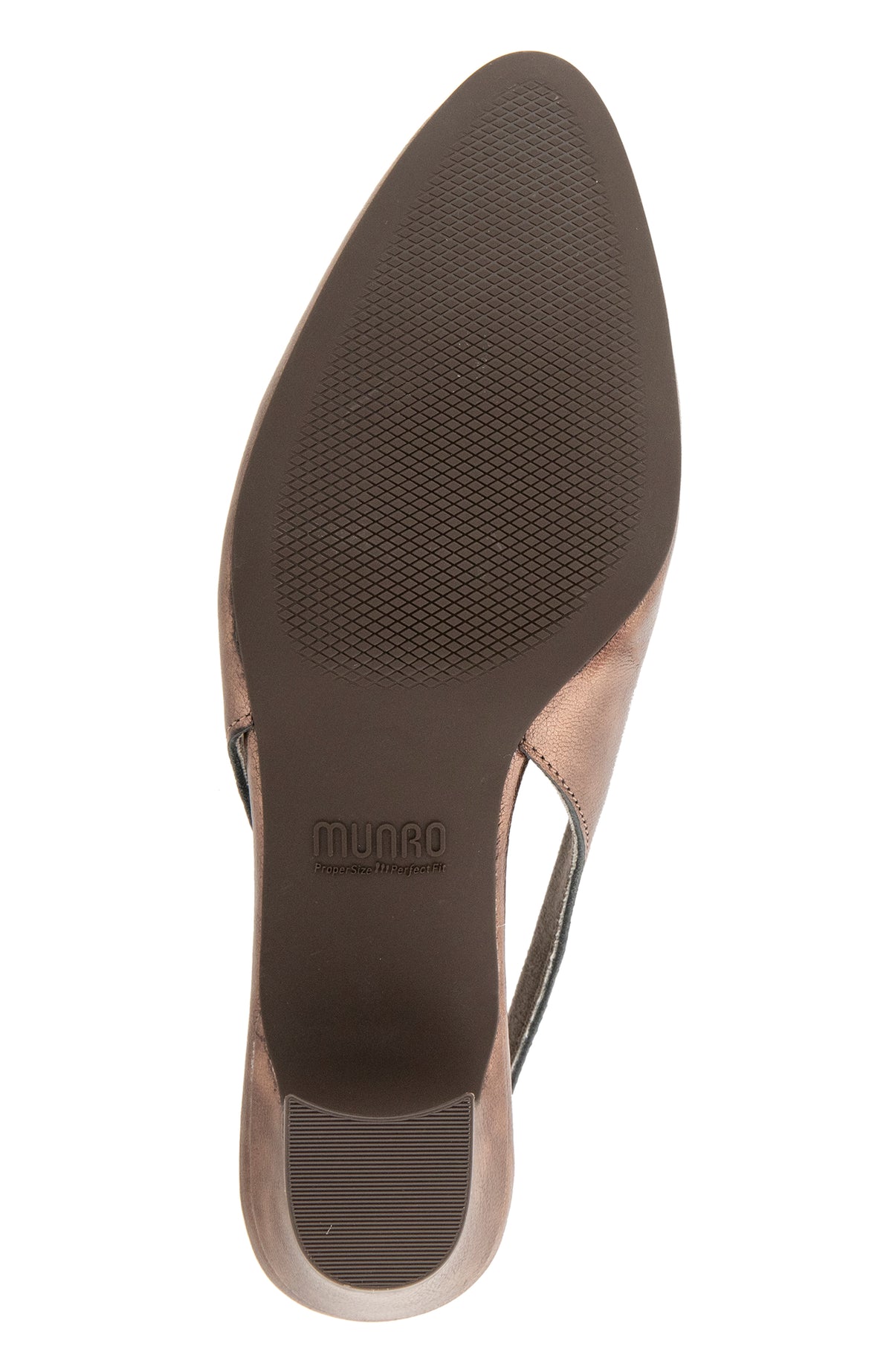 Diva Pump - Bronze Leather