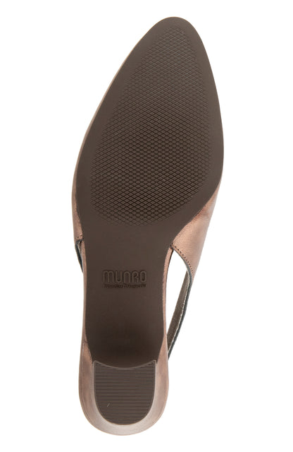 Diva Pump - Bronze Leather