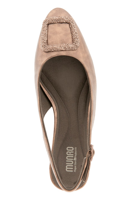 Diva Pump - Bronze Leather